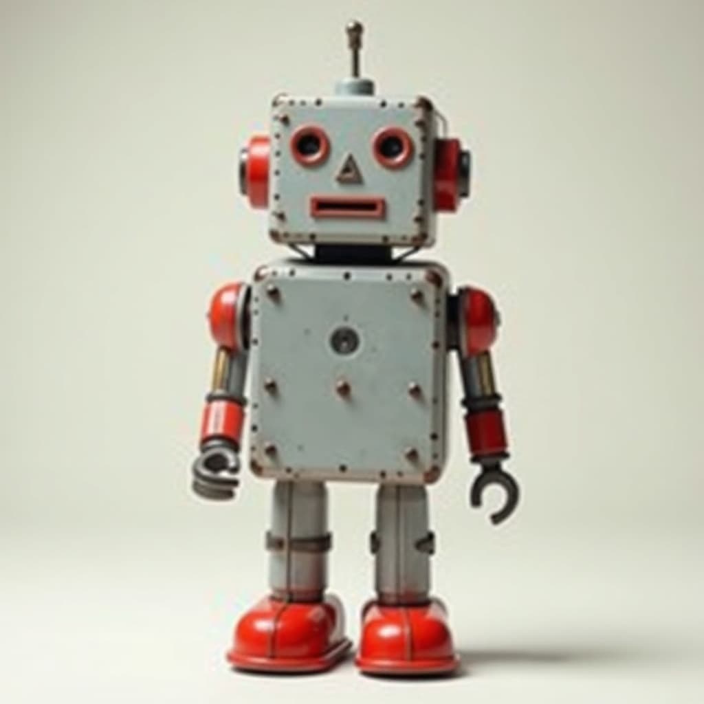 Vintage Tin Robot